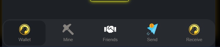 Creation of the first version of the wallet for sending and receiving.